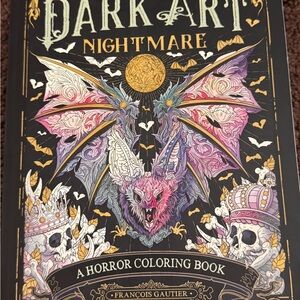 Dark Art Nightmare Coloring Book